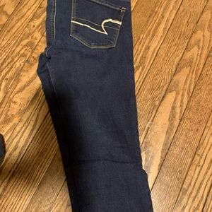 American eagle super stretch straight jeans